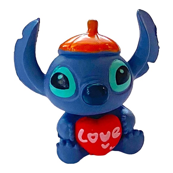 4 Piece Lilo & Stitch Miniature Figurines Collectible Figures Toy Set - Picture 2 of 5